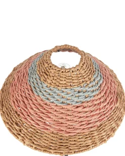 Lampada da pavimento KYOGA Corda di carta Beige