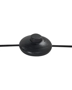 Lampada da pavimento LENNON Regolabile Metallo Nero