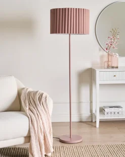 Lampada da pavimento LOURENS Metallo Marrone chiaro