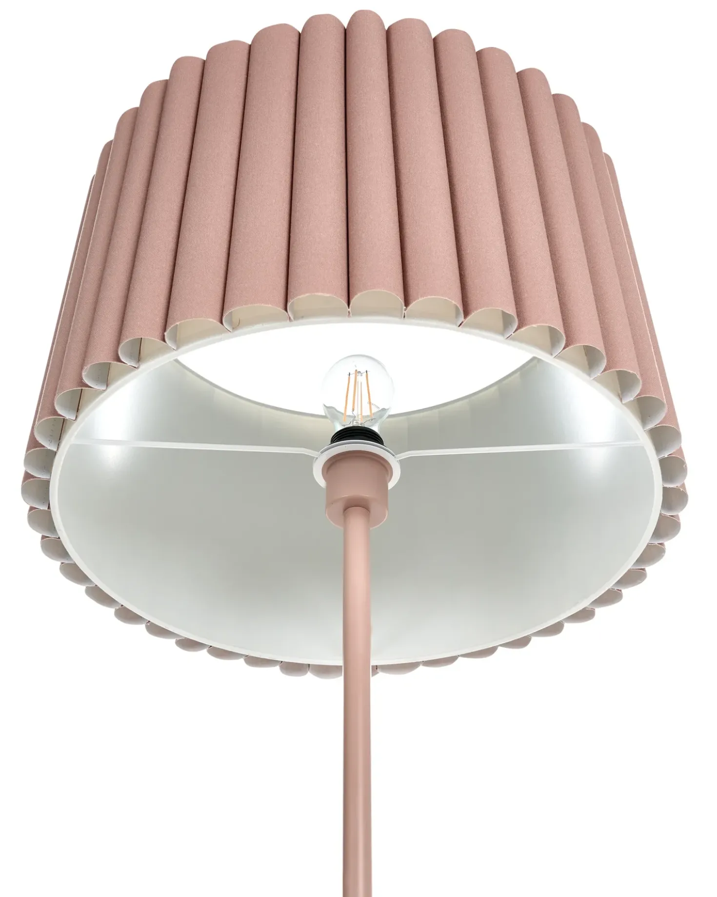 Lampada da pavimento LOURENS Metallo Marrone chiaro
