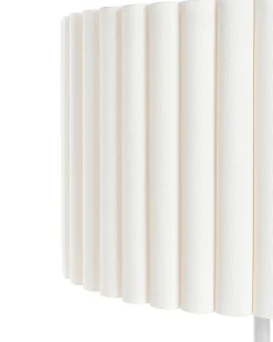Lampada da pavimento LOURENS Metallo Bianco sporco