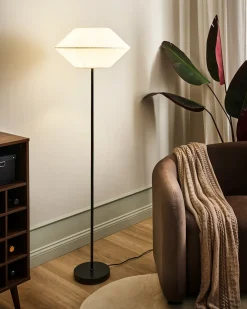 Lampada da pavimento MAKETSI Metallo Nero