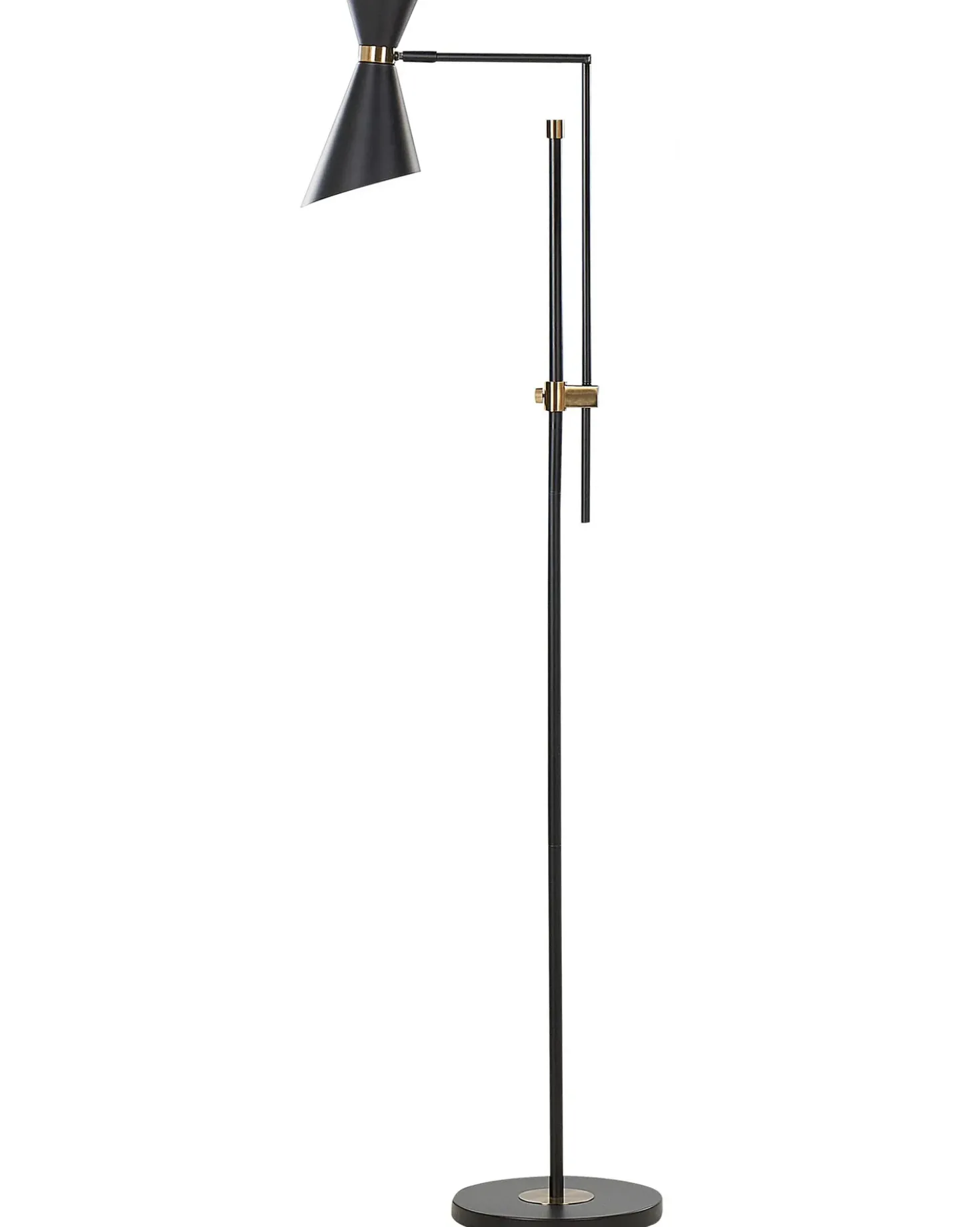 Lampada da pavimento MELAWI Metallo Nero