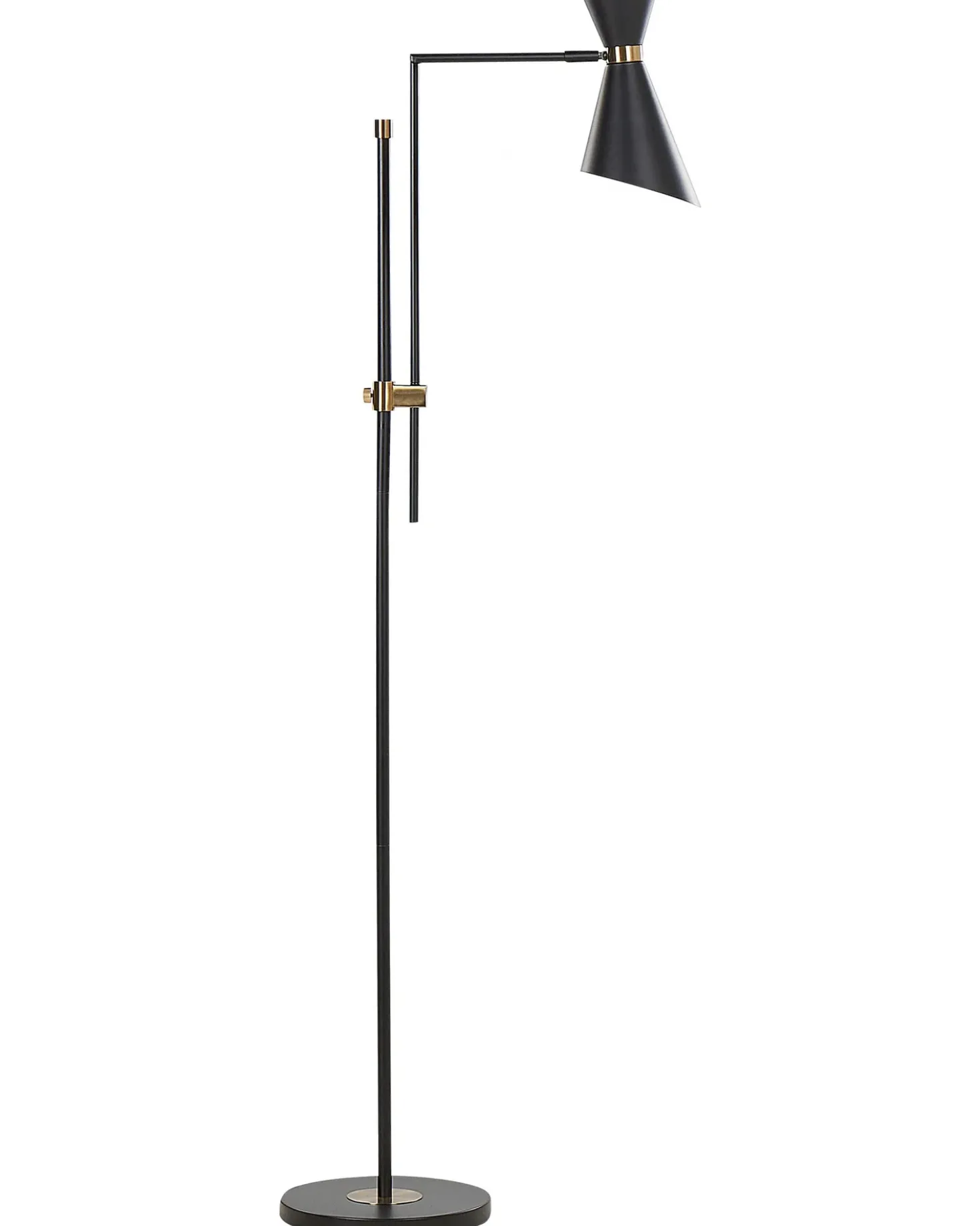 Lampada da pavimento MELAWI Metallo Nero
