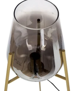 Lampada da pavimento MENA Metallo Oro