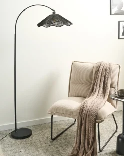 Lampada da pavimento MIGORI Carta Nero