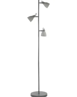 Lampada da pavimento MISTAGO Regolabile Cemento Grigio