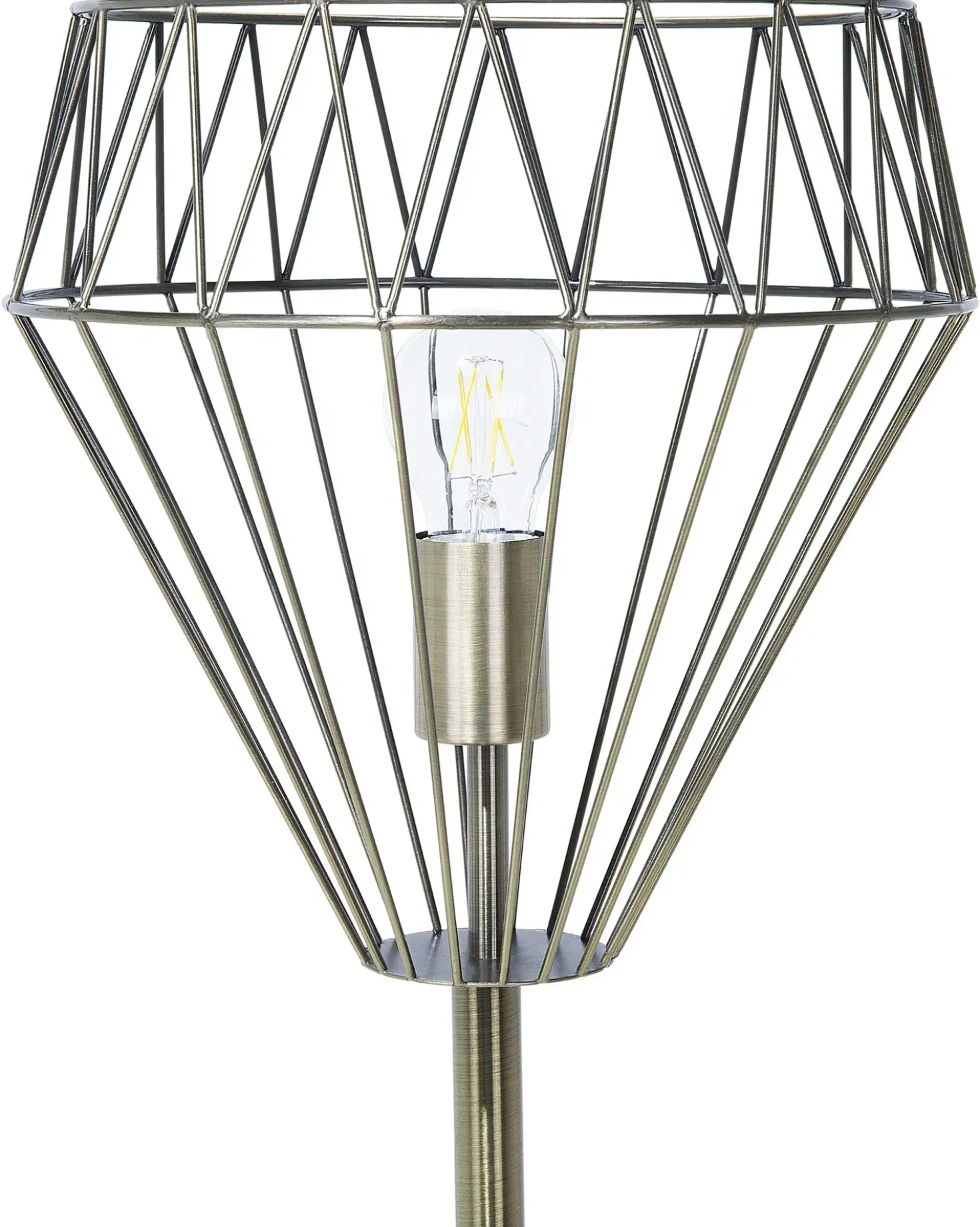 Lampada da pavimento MOONI Metallo Ottone