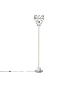 Lampada da pavimento MOONI Metallo Ottone
