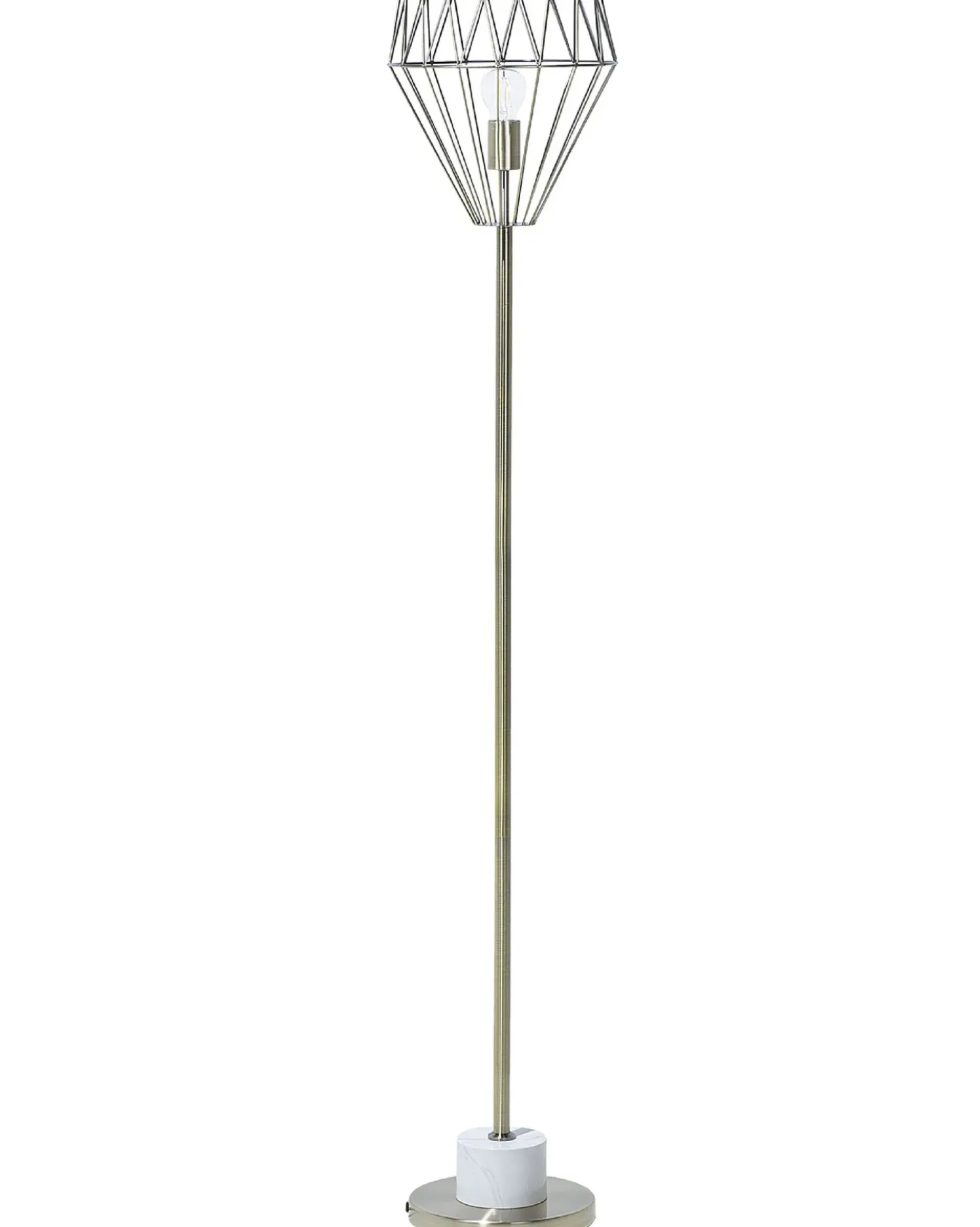 Lampada da pavimento MOONI Metallo Ottone
