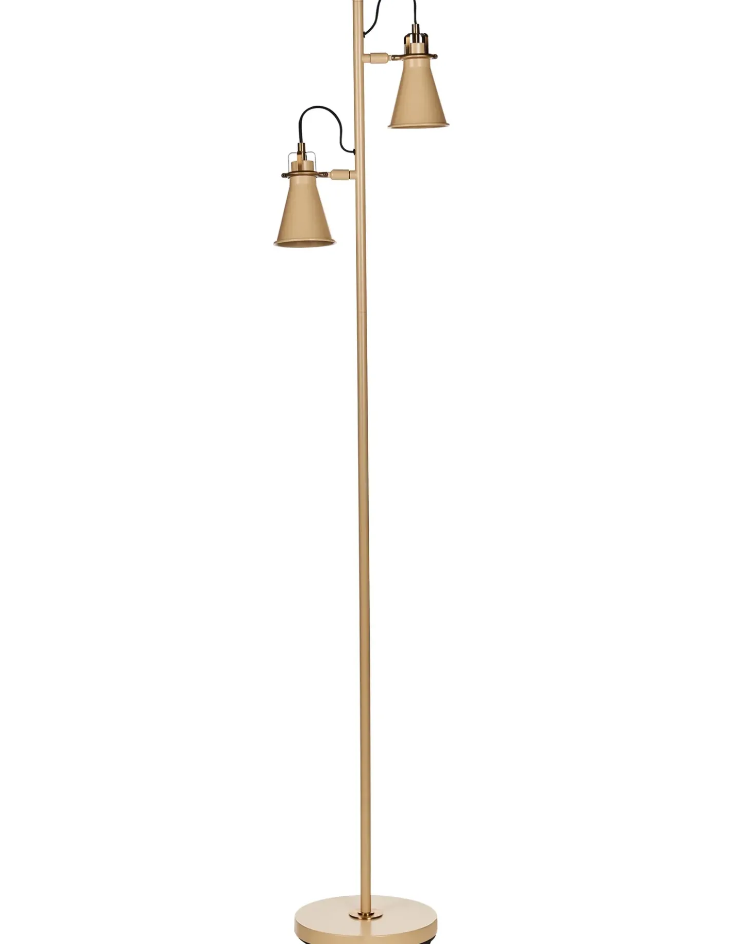 Lampada da pavimento MOYOLA Regolabile Metallo Beige