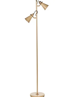 Lampada da pavimento MOYOLA Regolabile Metallo Beige