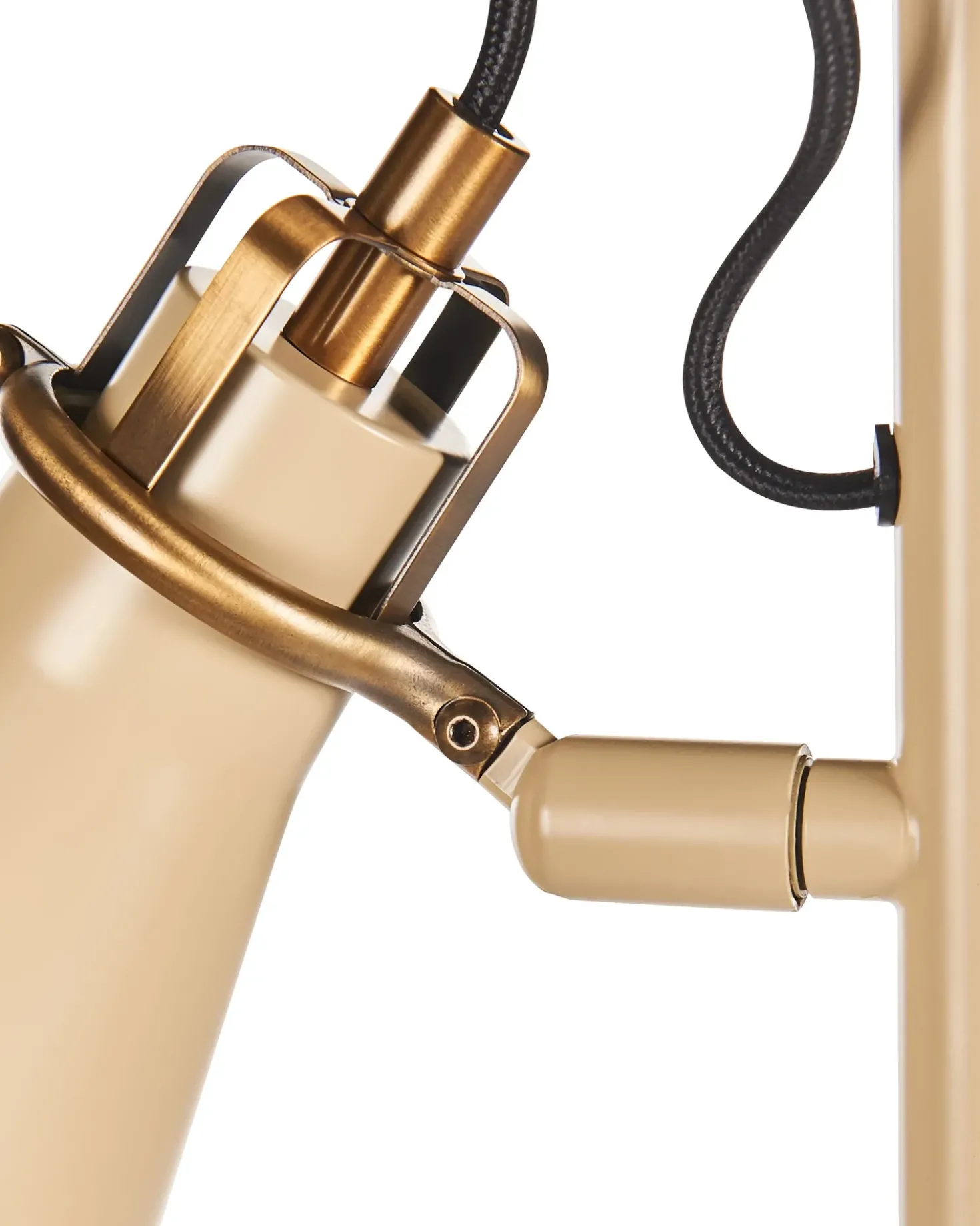 Lampada da pavimento MOYOLA Regolabile Metallo Beige