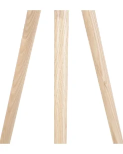Lampada da pavimento NITRA Legno di quercia Grigio