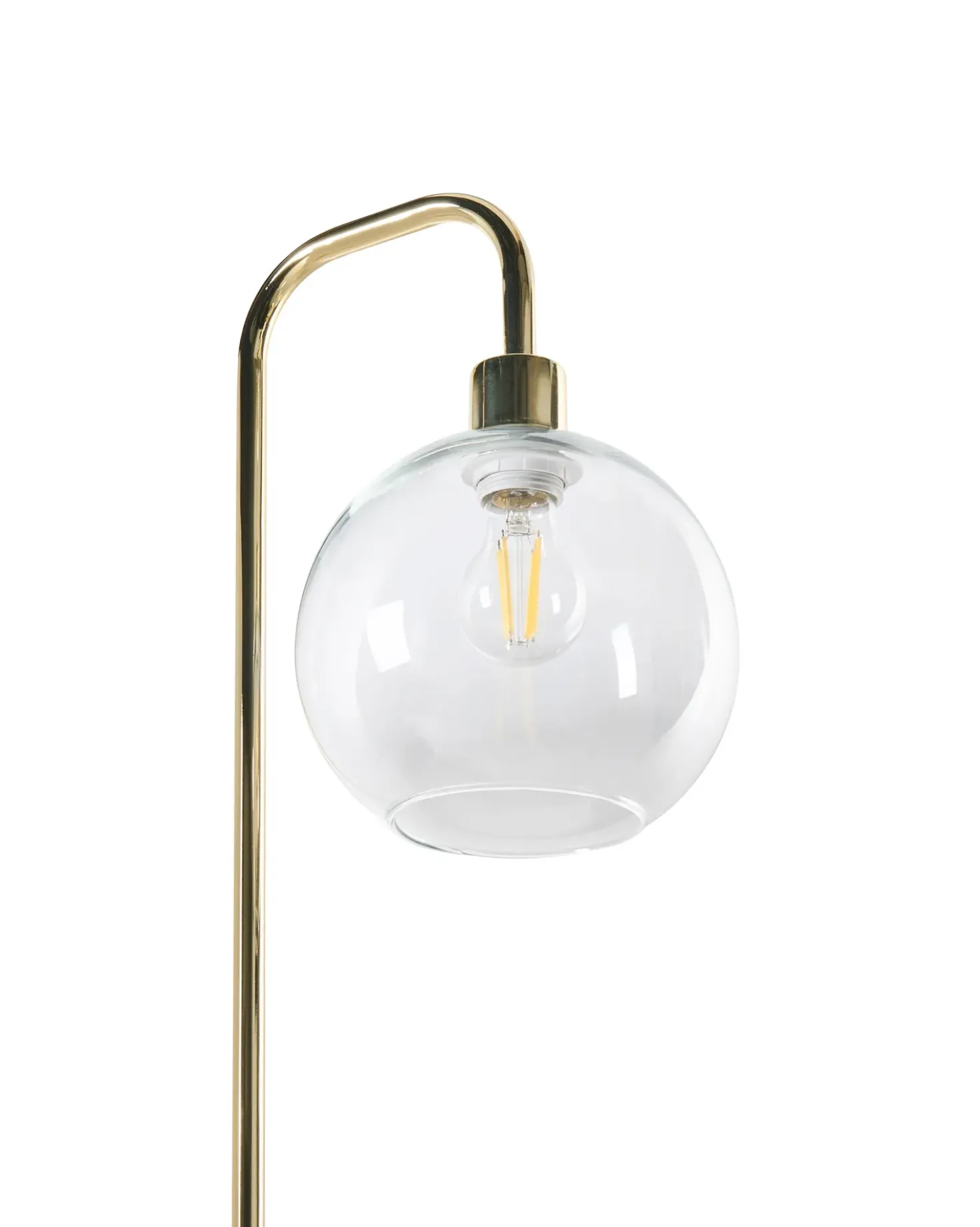Lampada da pavimento OKAVANGO Metallo Oro