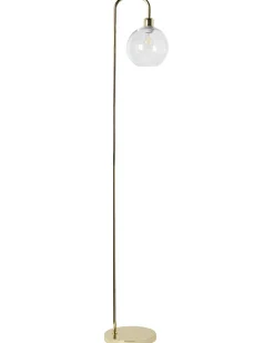 Lampada da pavimento OKAVANGO Metallo Oro