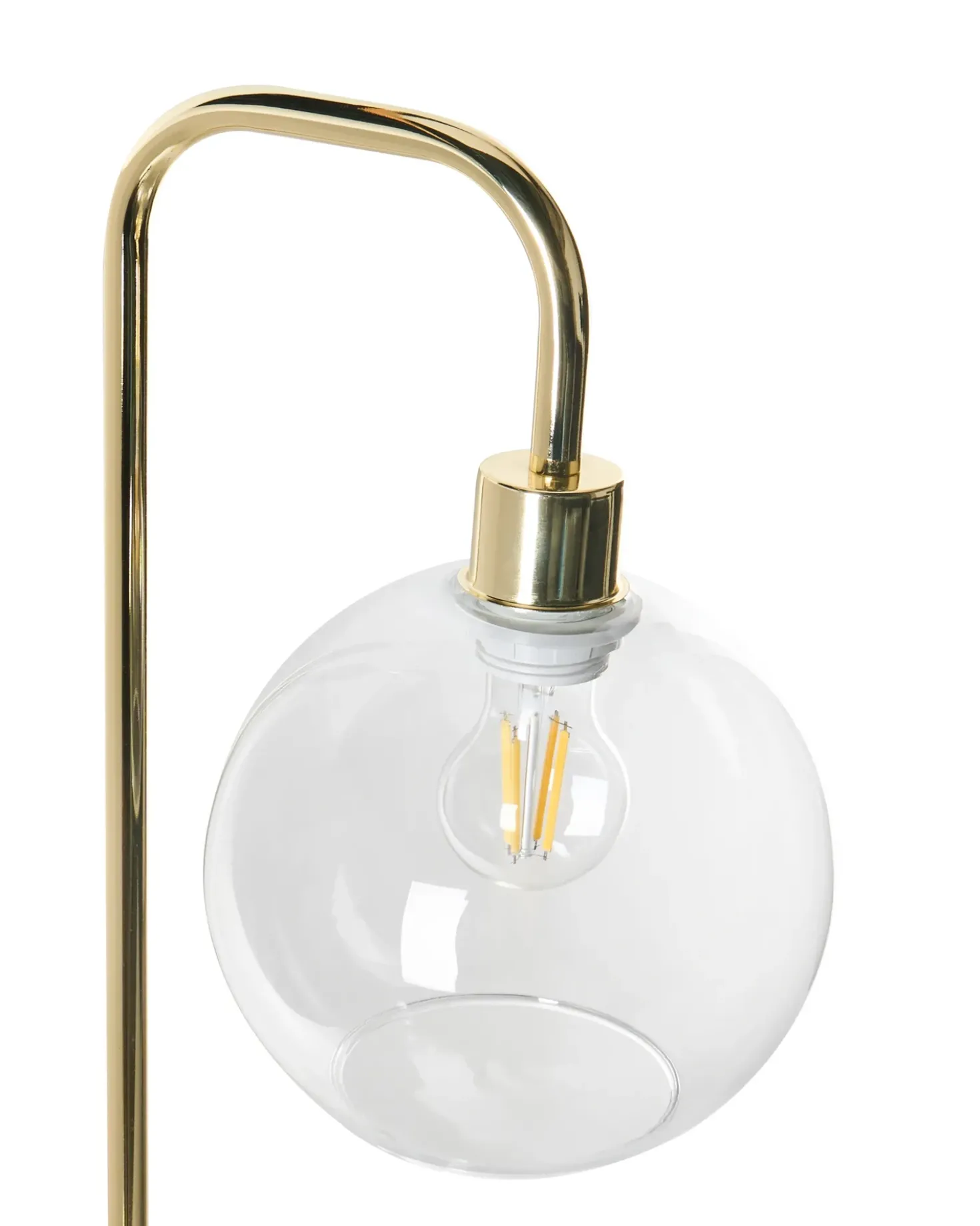 Lampada da pavimento OKAVANGO Metallo Oro