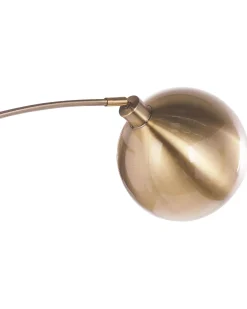 Lampada da pavimento PAROO Metallo Ottone