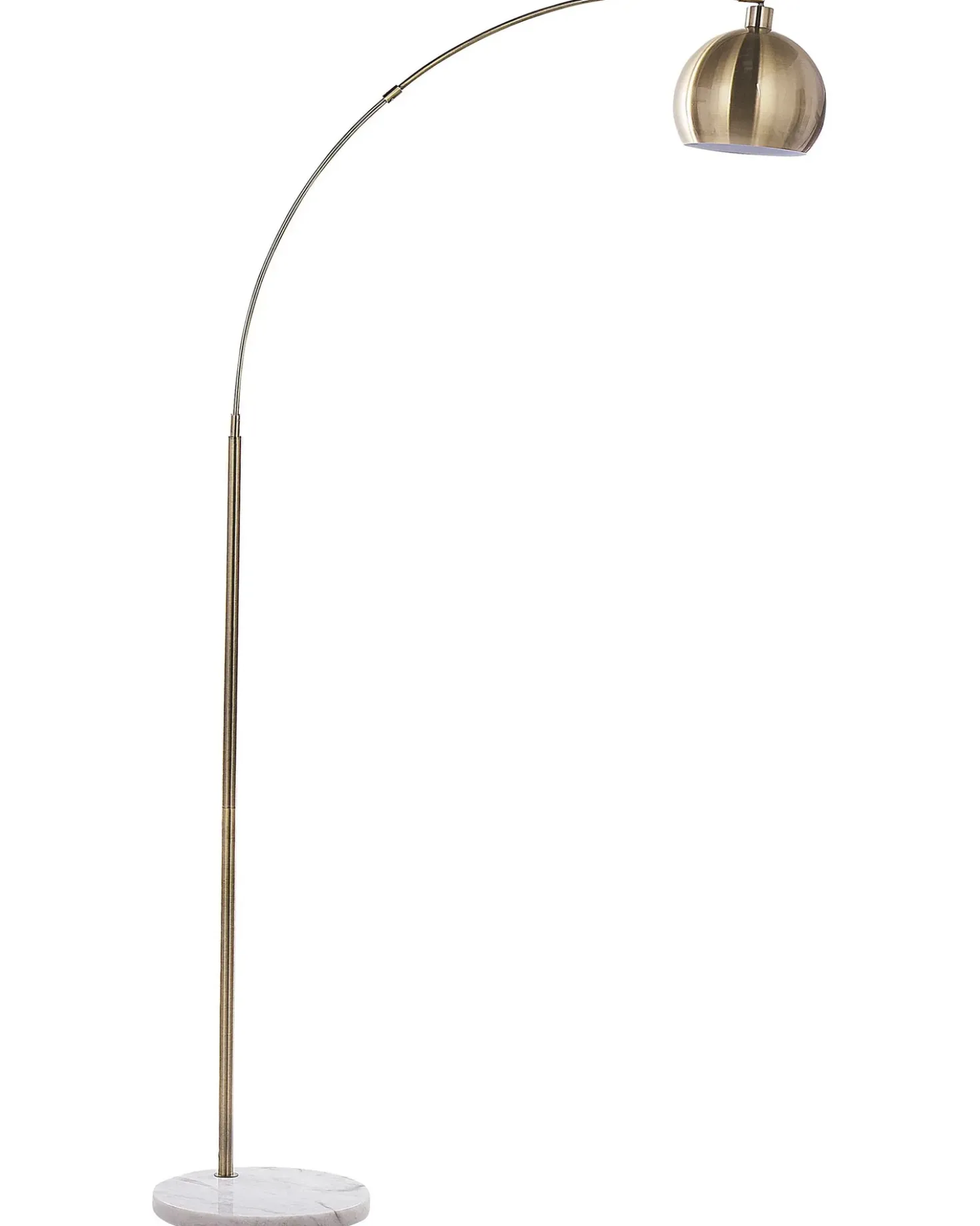 Lampada da pavimento PAROO Metallo Ottone