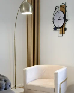 Lampada da pavimento PAROO Metallo Ottone