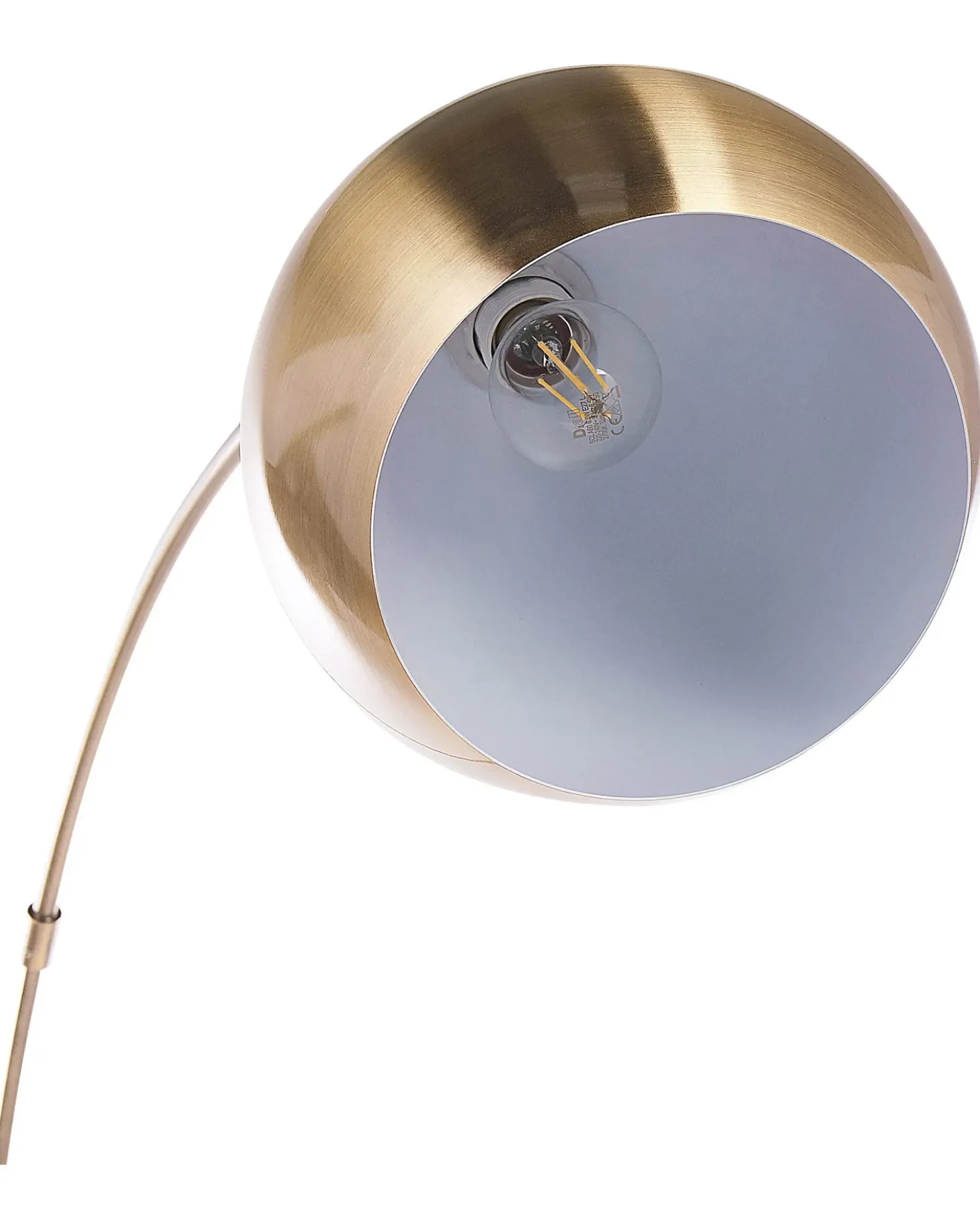 Lampada da pavimento PAROO Metallo Ottone