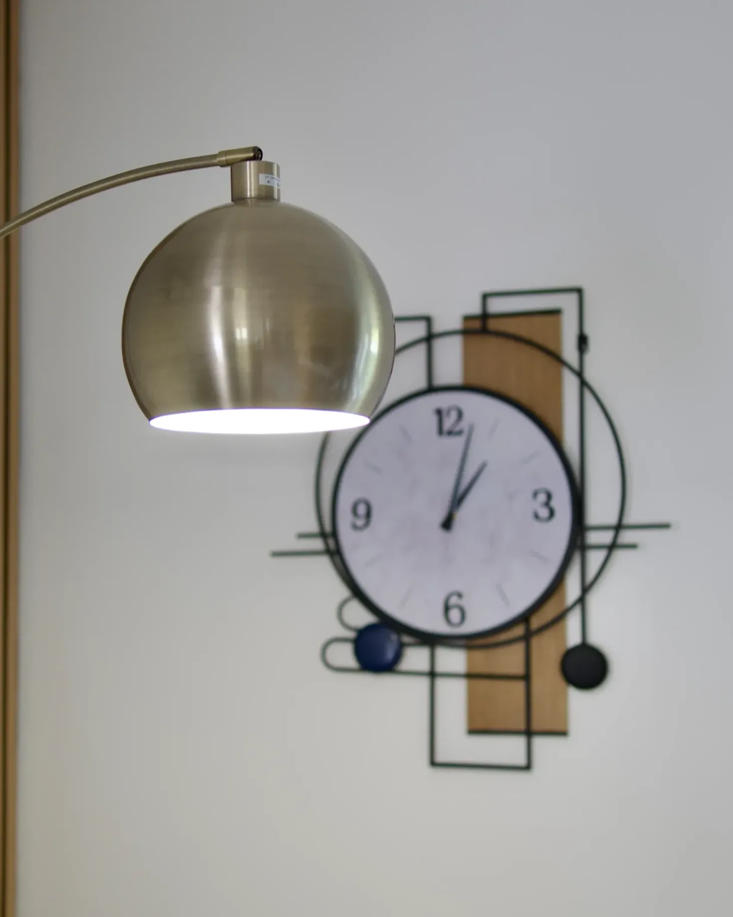 Lampada da pavimento PAROO Metallo Ottone