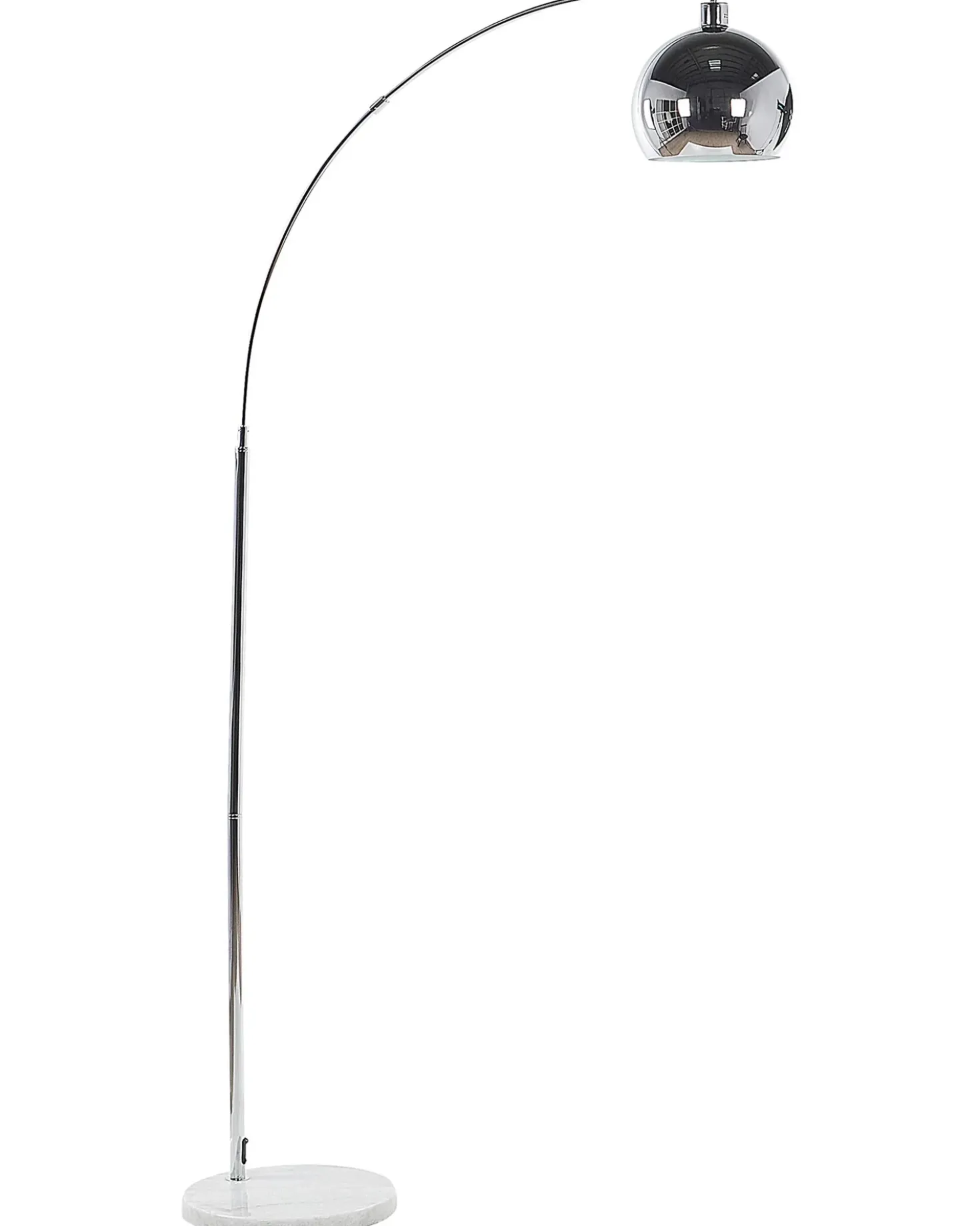 Lampada da pavimento PAROO Metallo Argento
