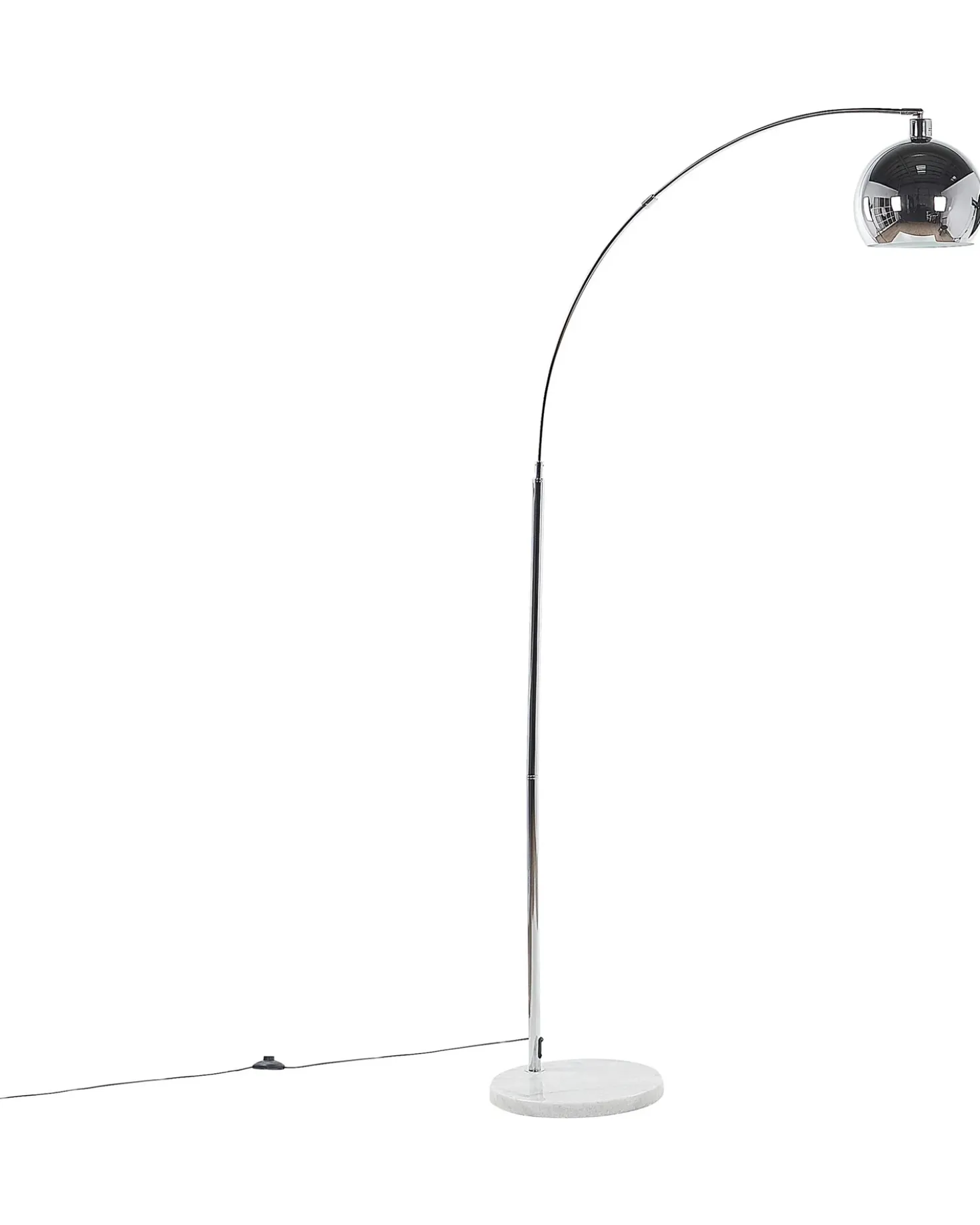 Lampada da pavimento PAROO Metallo Argento