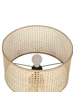 Lampada da pavimento PENTON Rattan Naturale