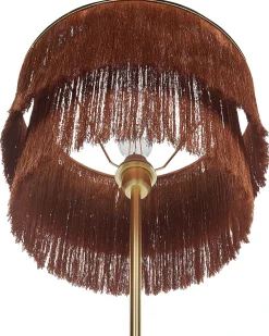Lampada da pavimento PERISTERI Metallo Marrone