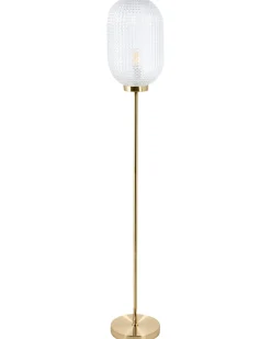 Lampada da pavimento PORTERO Metallo Oro