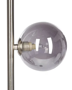 Lampada da pavimento RAMIS Metallo Argento