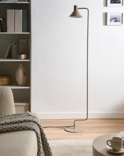 Lampada da pavimento RIMAVA Metallo Beige