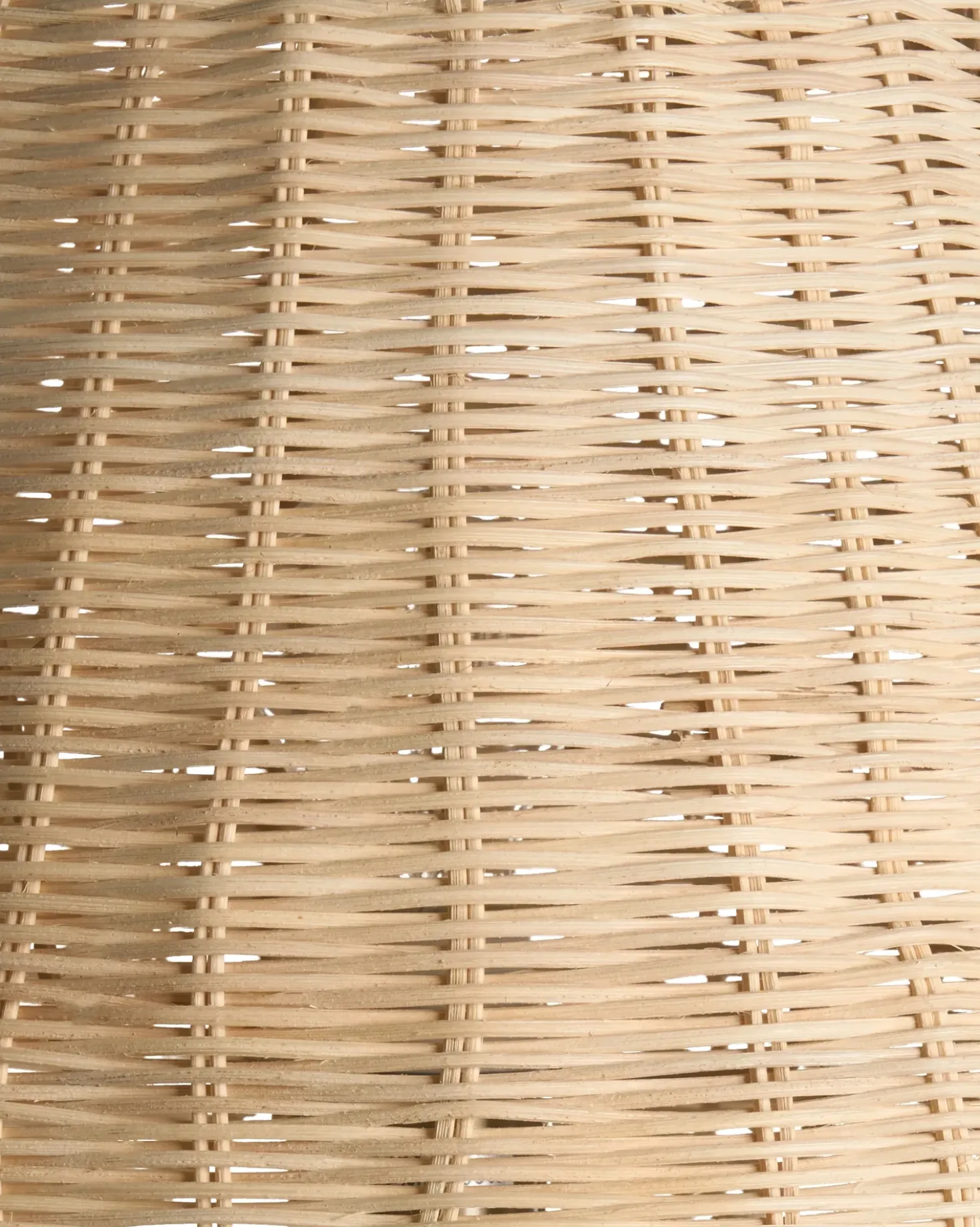 Lampada da pavimento SALM Rattan Naturale