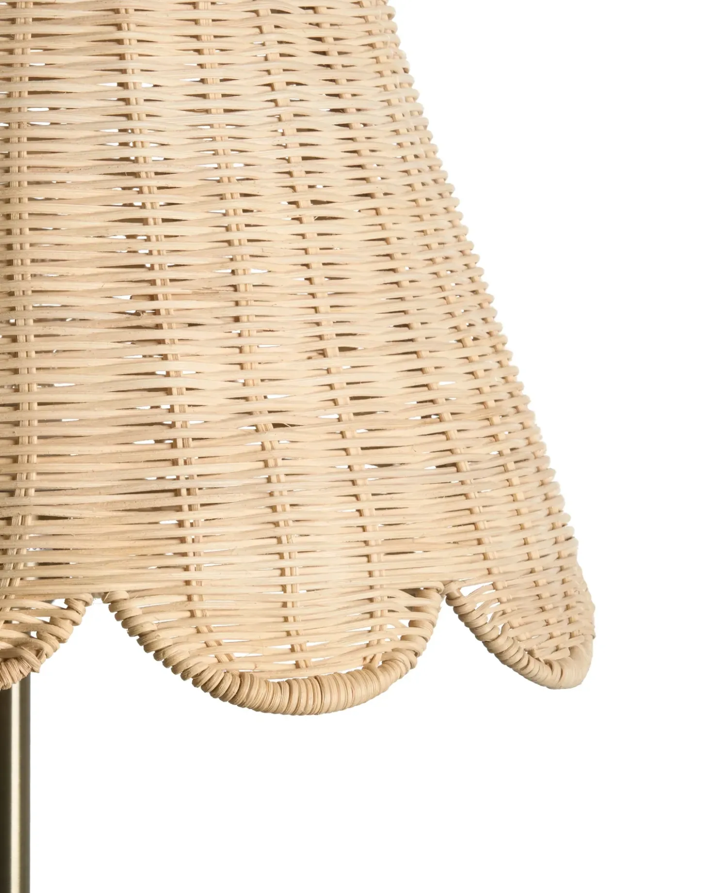 Lampada da pavimento SALM Rattan Naturale