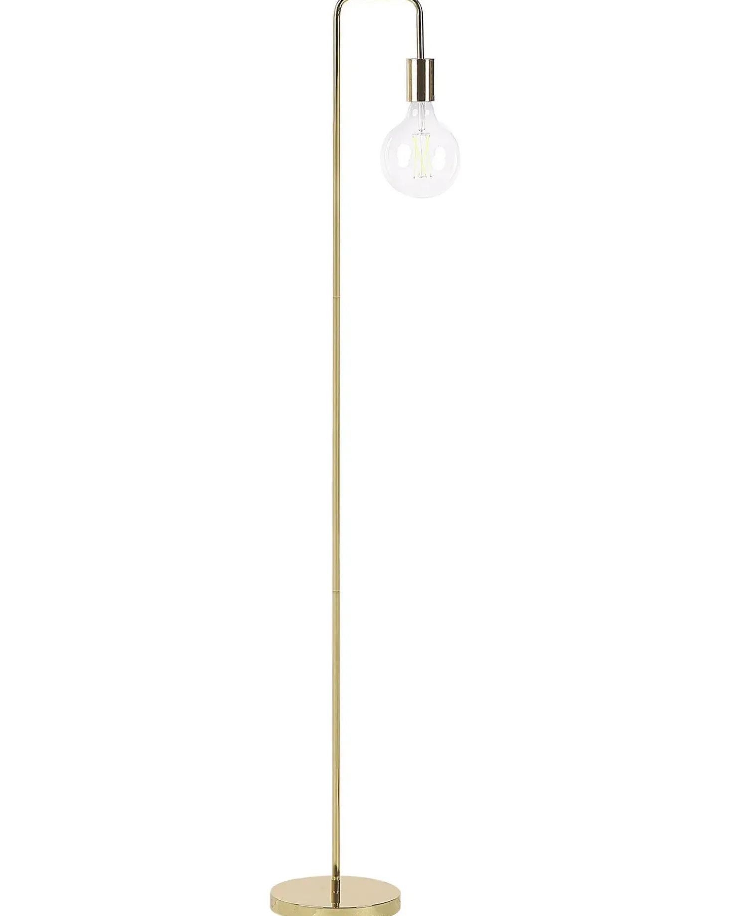 Lampada da pavimento SAVENA Metallo Oro