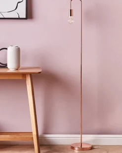 Lampada da pavimento SAVENA Metallo Rame