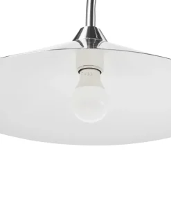 Lampada da pavimento SAVEGRE Metallo Argento