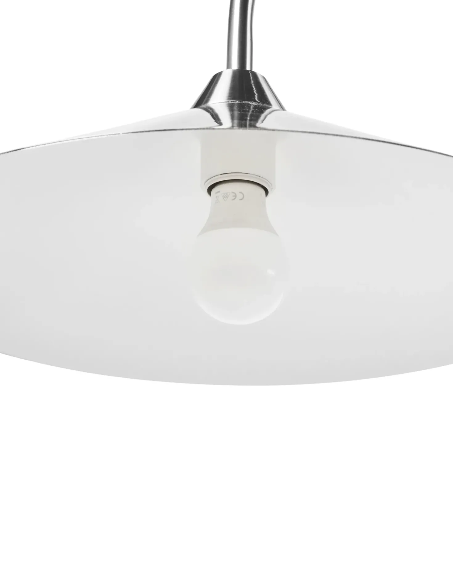 Lampada da pavimento SAVEGRE Metallo Argento