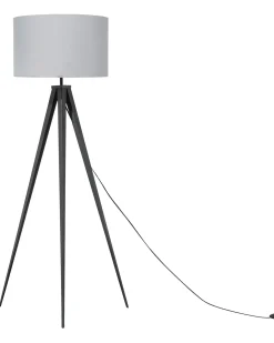 Lampada da pavimento STILETTO Metallo Grigio