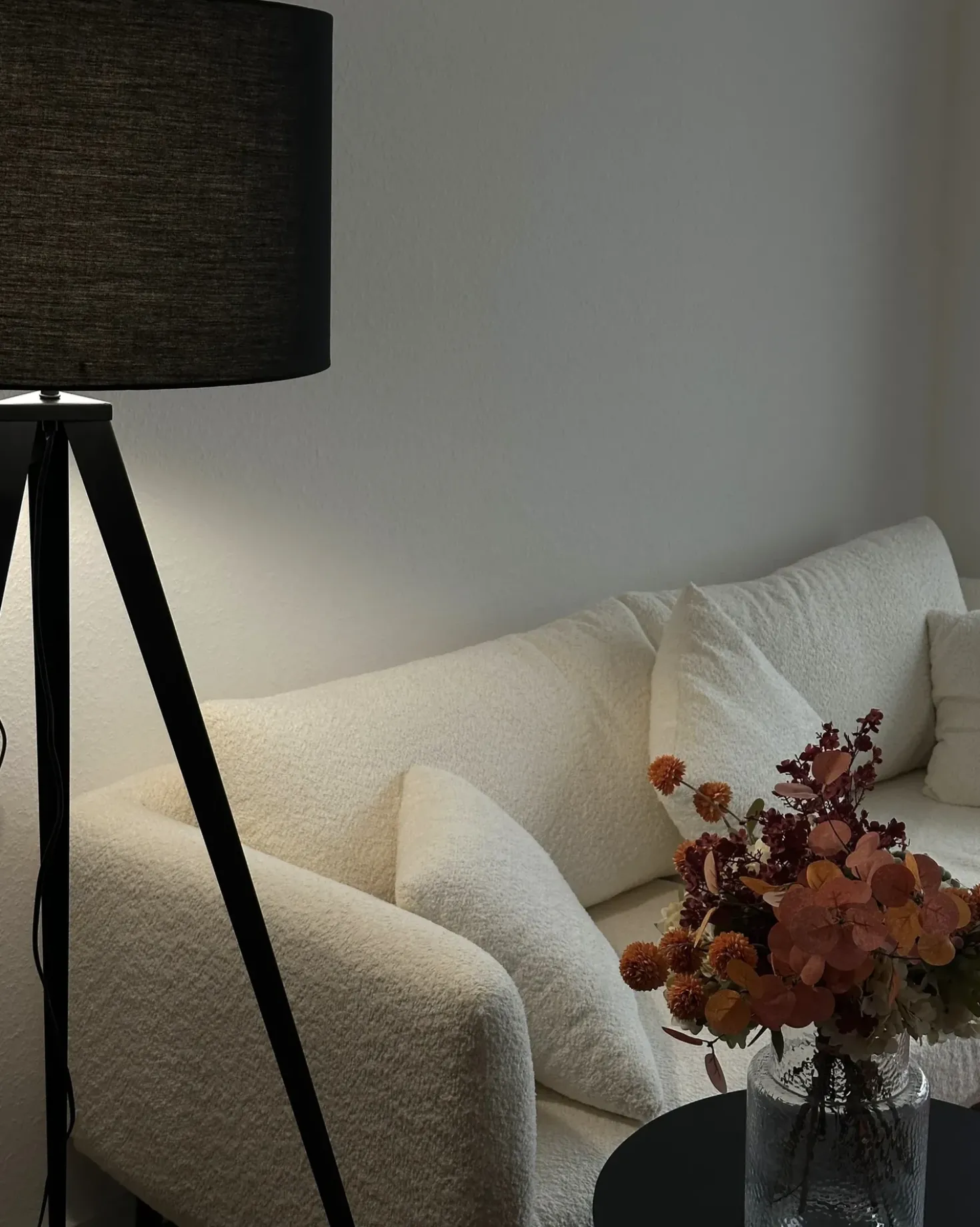 Lampada da pavimento STILETTO Metallo Nero