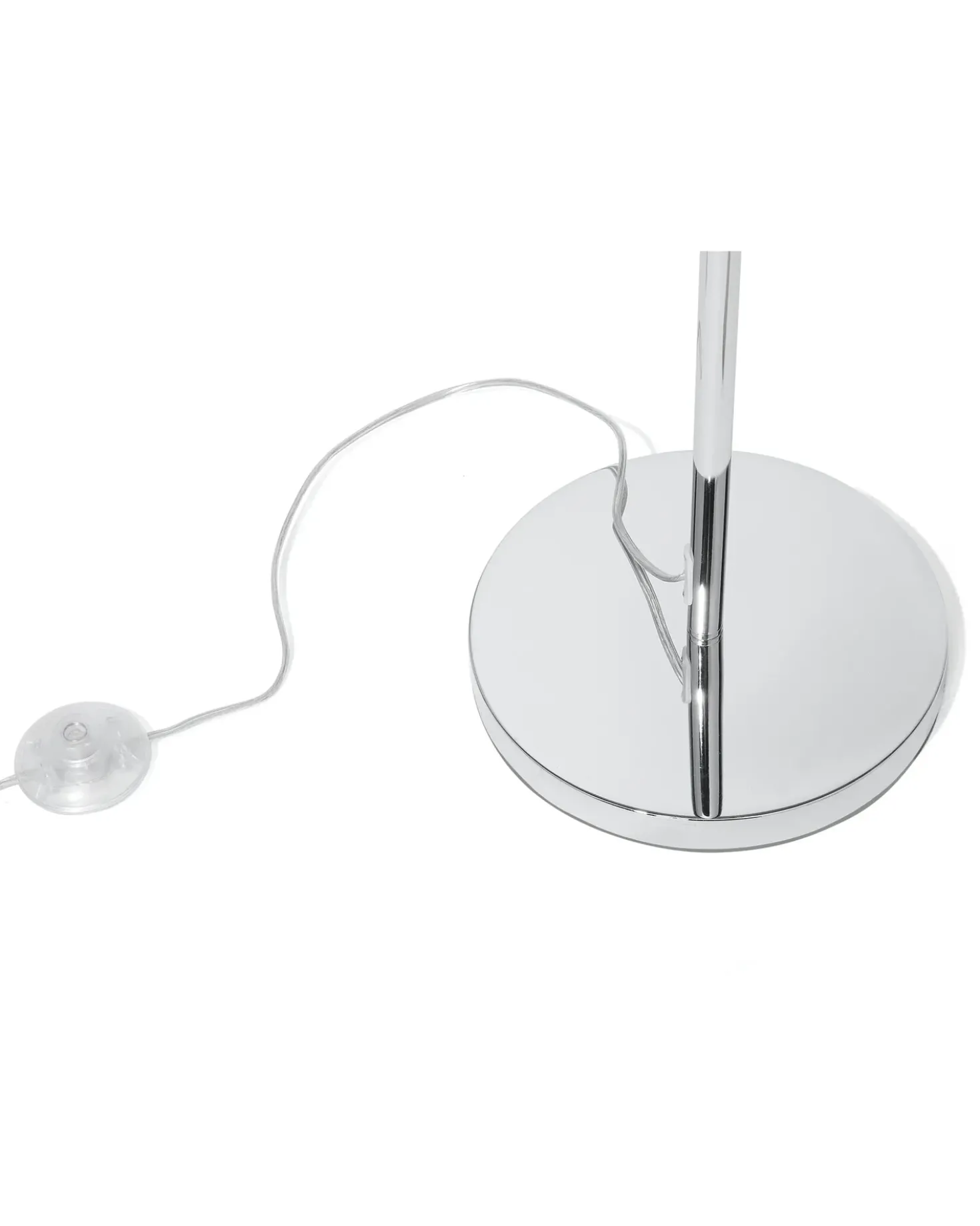 Lampada da pavimento TENNA Cristallo Argento
