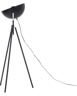 Lampada da pavimento THAMES Metallo Nero