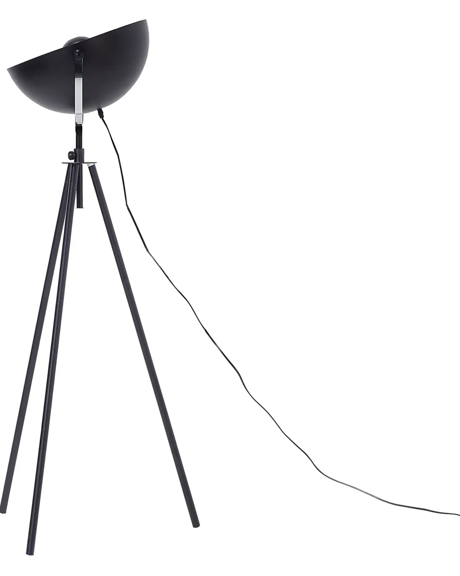 Lampada da pavimento THAMES Metallo Nero