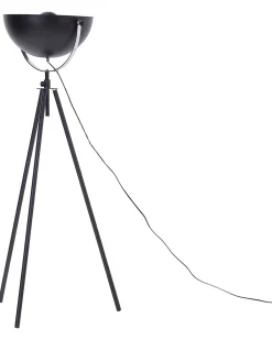 Lampada da pavimento THAMES Metallo Nero