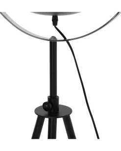 Lampada da pavimento THAMES Metallo Nero