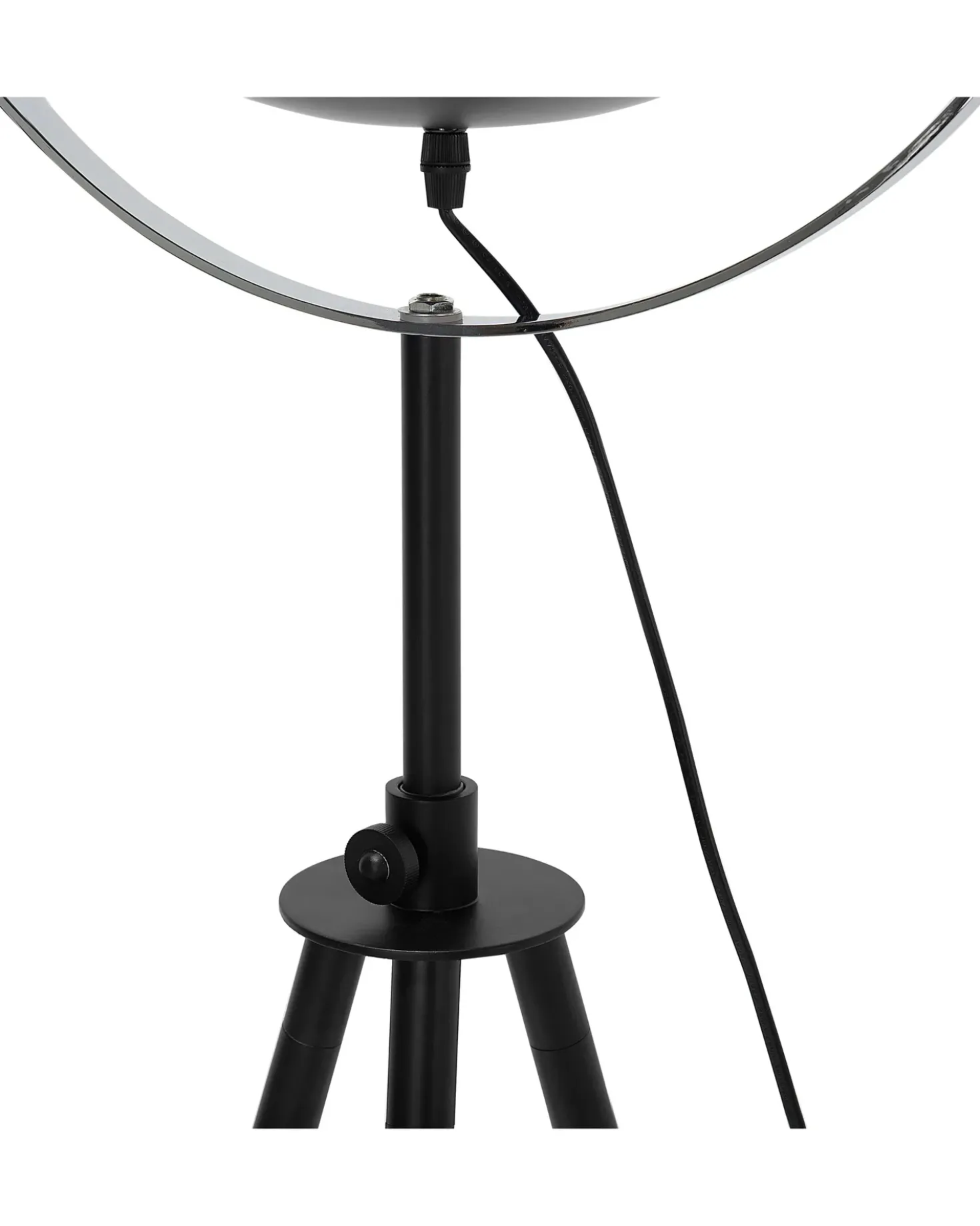 Lampada da pavimento THAMES Metallo Nero