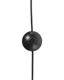 Lampada da pavimento THAMES Metallo Nero