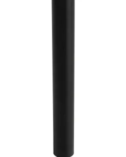 Lampada da pavimento THAMES Metallo Nero