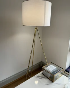 Lampada da pavimento VISTULA Metallo Oro